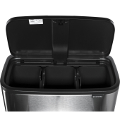 M&uuml;lleimer, 11x23 Liter (34 Liter), StahlTragegriff Deckel Einsatz Griffrand
