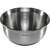 R&uuml;hrsch&uuml;ssel Stahl matt schwarz, 3-er Set 1+1.6+3L