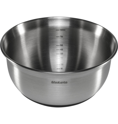 R&uuml;hrsch&uuml;ssel Stahl matt schwarz, 3-er Set 1+1.6+3L