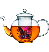 Teekanne Verona 1,5l Glas inkl. Teefilter 1466