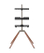 One for All Quadpod TV Stand 70 360 Grad drehbar, dark WM 7475