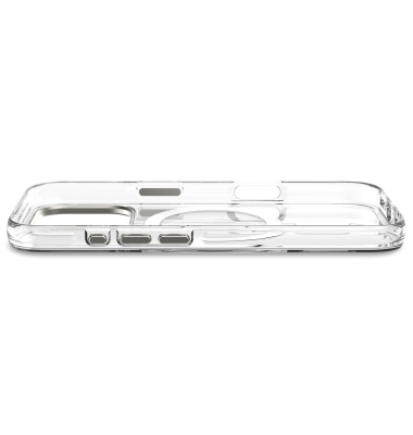 Recycled Plastic Backc. iPhone 16 Pro Transparent White
