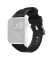 Rugged Strap Black Connectoor Silver 42444549mm