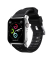 Rugged Strap Black Connectoor Silver 42444549mm