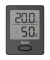 Sense Hygro + Thermometer Schwarz