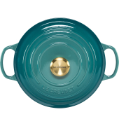Signature Br&auml;ter rund 26 cm bleu riviera