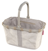 Einkaufstasche Carrybag XS, Teddy Sand, BN1042, 5 Liter, au&szlig;en 33,5x21x19,5cm, Polyester, beige