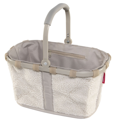 Einkaufstasche Carrybag XS, Teddy Sand, BN1042, 5 Liter, au&szlig;en 33,5x21x19,5cm, Polyester, beige