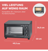 TO 2079 Back-und Toastofen m.Drehspie&szlig;