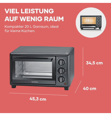 TO 2079 Back-und Toastofen m.Drehspie&szlig;