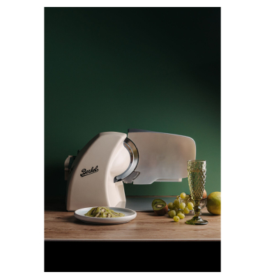 Homeline HL PLUS 200 schwarz-matt Aufschnittmaschine