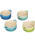 4x1 Le Creuset Mini Braeterset m.Deckel 10x5cm, Meeresbrise