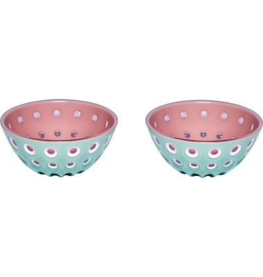Le Murrine Set 2 Schalen 12 cm Matcha greenwhitemauve