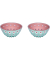 Le Murrine Set 2 Schalen 12 cm Matcha greenwhitemauve