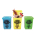 Magic Growing Powder Set, M&uuml;lltonne, Kunststoff, farblich sortiert, ab 3 Jahren