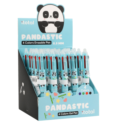 Tintenroller 4farbig Panda