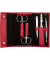 Manik&uuml;re Pedik&uuml;re Set 5tlg. mit Nagelschere, Leder