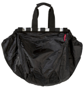 Einkaufstasche Easyshoppingbag, Black, UJ7003, 30 Liter, au&szlig;en 32,5x38x51cm, Polyester, schwarz