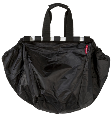 Einkaufstasche Easyshoppingbag, Black, UJ7003, 30 Liter, au&szlig;en 32,5x38x51cm, Polyester, schwarz