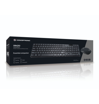 ORAZIO01DE Wireless Keyboard and Mouse