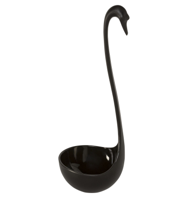 Swanky Schwarz Suppenkelle