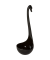 Swanky Schwarz Suppenkelle