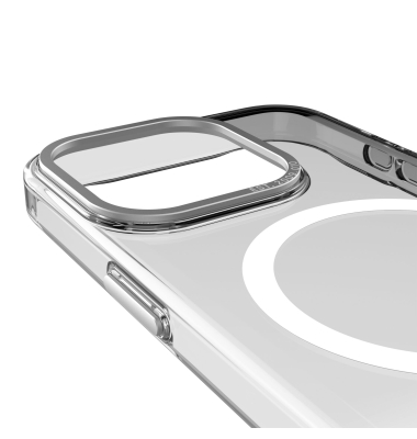Recycled Plastic Backcover iP 15 Pro Transparant