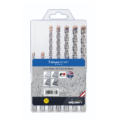 Alpen SDS-plus F4 MB7 5-6x1106- 7-8-9-10x160