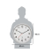  Wanduhr 60.3545.02, wei&szlig;