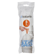 M&uuml;llbeutel 311741, wei&szlig;, 5 Liter