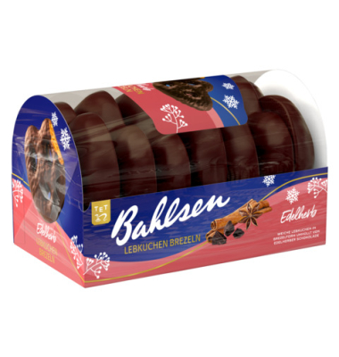 Lebkuchen Brezeln Schokolade edelherb
