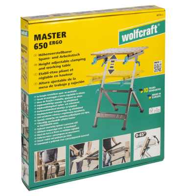 MASTER 650 ERGO Arbeits- und Spanntisch