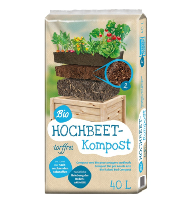 Kompost Hochbeet 40l