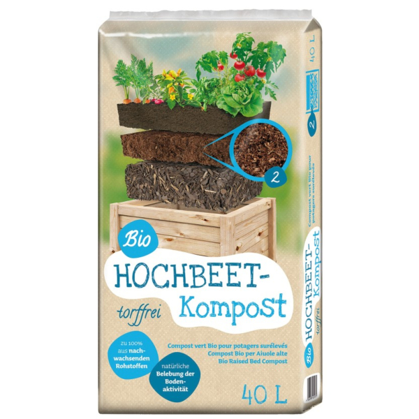 Alpedia Kompost Hochbeet 40l 4006398406659 Alpedia 40000 Milliliter