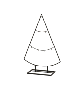 Weihnachtsbaum Eisen 39x16x61cm