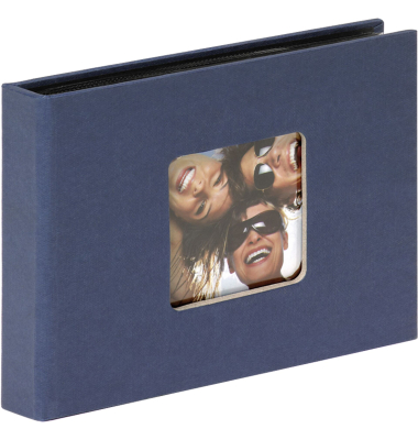 Fun blau 10x15 Mini Album f&uuml;r 36 Fotos MA353L
