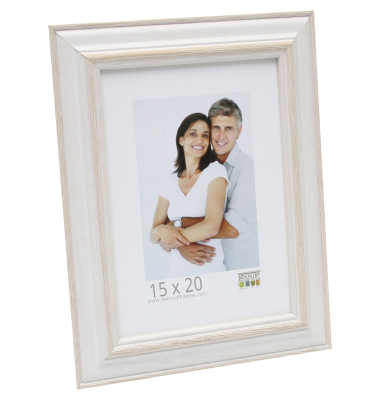 S221H1 15x20 Holz wei&szlig; mit beige