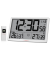 Jumbo NEO LCD Wetter-Wanduhr wei&szlig;