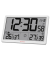 Jumbo NEO LCD Wetter-Wanduhr wei&szlig;
