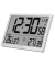 Jumbo NEO LCD Wetter-Wanduhr wei&szlig;