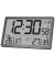 Jumbo NEO LCD Wetter-Wanduhr grau