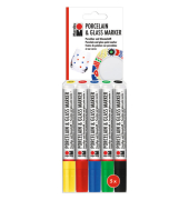Porzellan-Glasmalstift 5ST sortiert