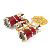 Braun Binocular Opera 3x25 goldburgundrot