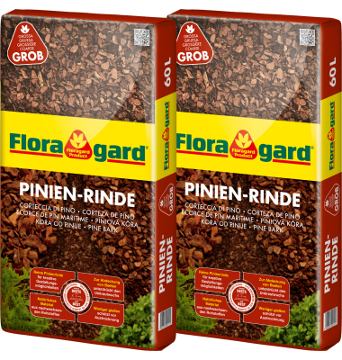 Mulch Pinienrinde grob 2x60l