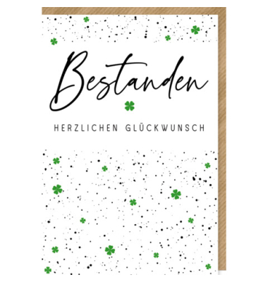 Karte zur best. Pr&uuml;fung