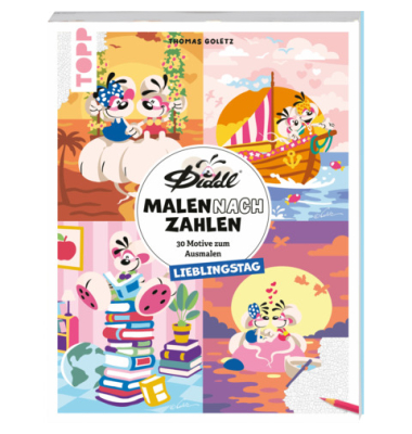DIDDL Malen nach Zahlen Lieblingstag