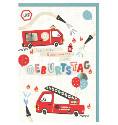 Geburtstagskarte Kinder