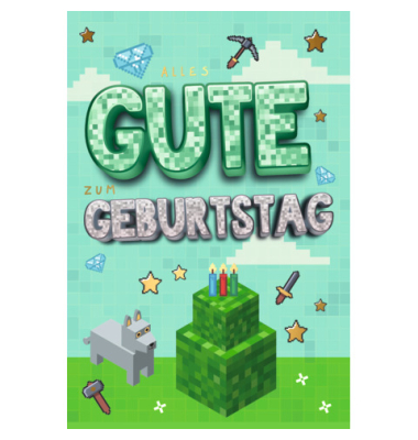 Geburtstagskarten 51-11168 11,5x17 cm 115mm x 170mm (BxH) bunt