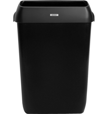 Abfallbeh&auml;lter 50 L, mit Deckel, schwarz