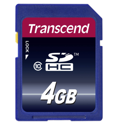 SDHC 4GB Class 10